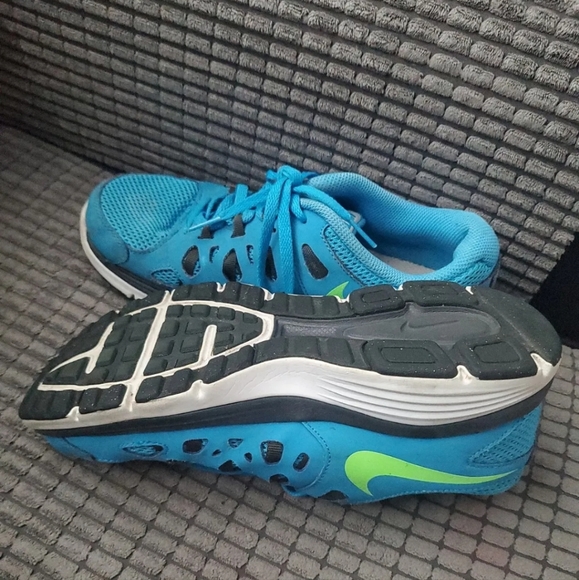 Nike Dual Fusion Run 2 Women’s Trainers Blue Size UK 5.5 EU 39.5 - Picture 10 of 10